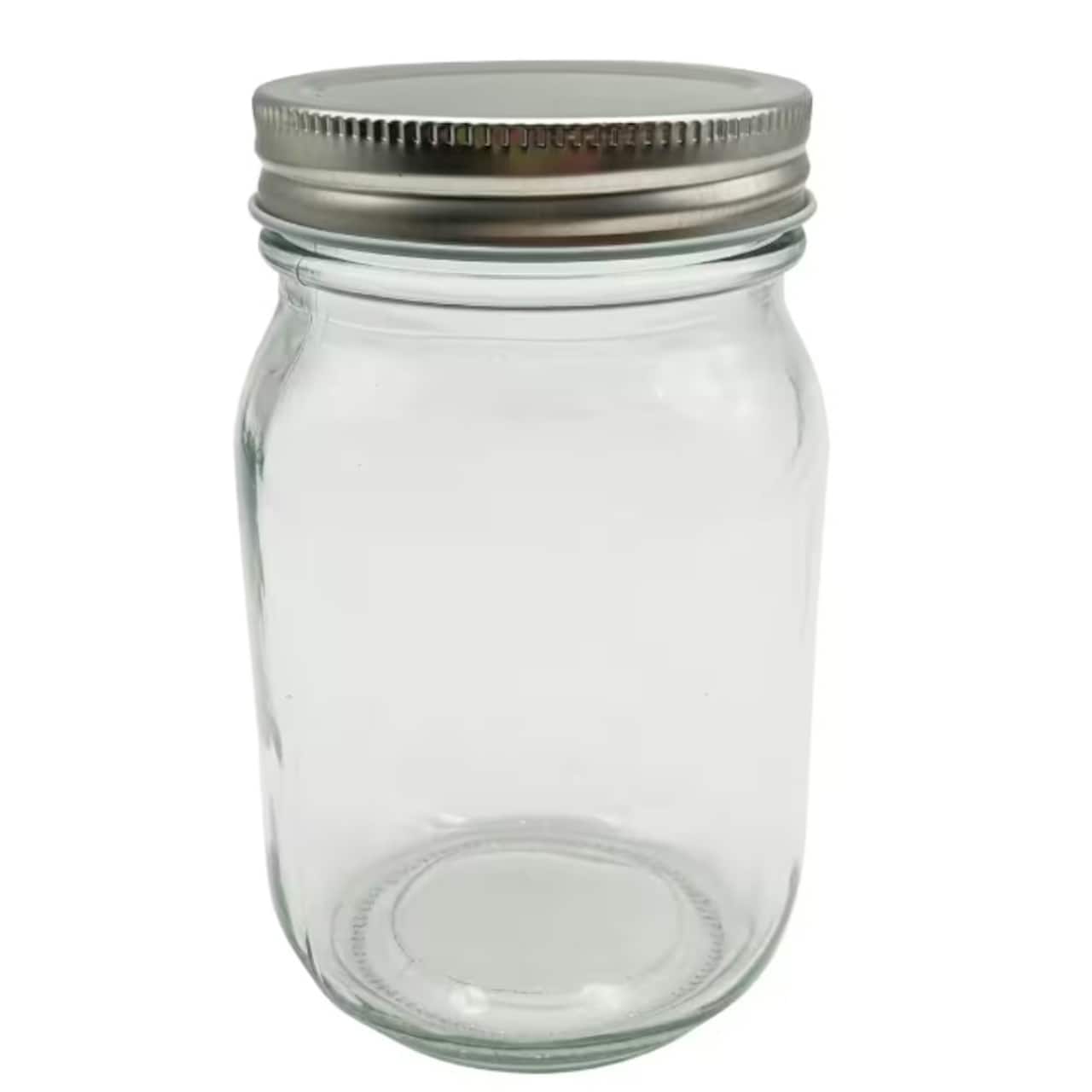 24 Pack: 16oz. Clear Glass Jar by Ashland®